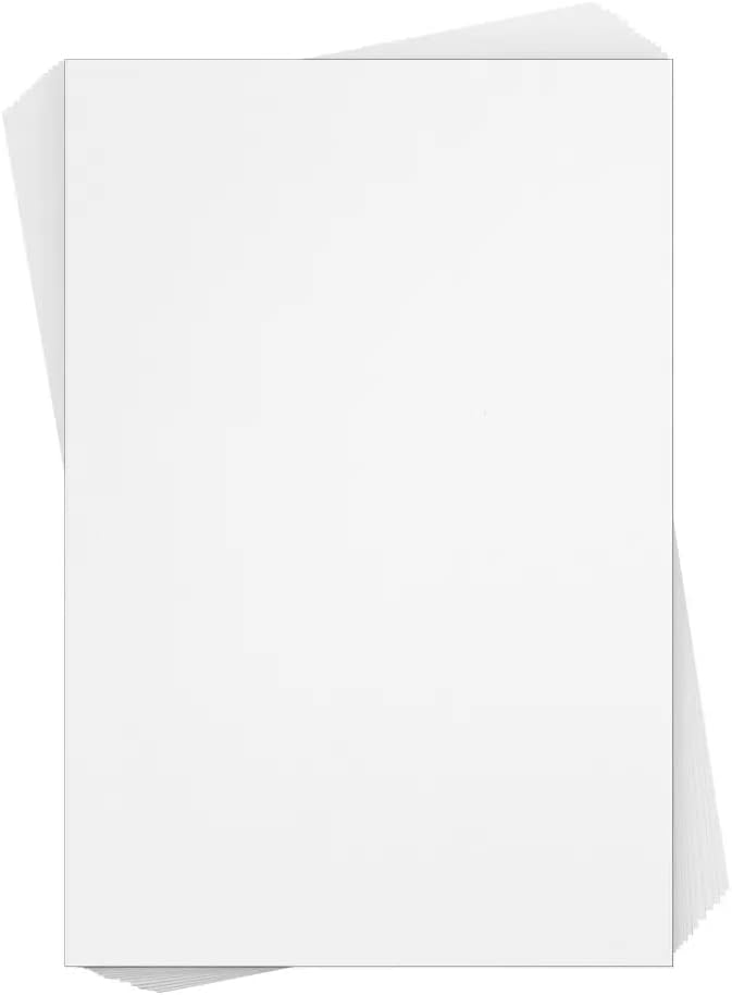 Reskid 100 Pack of 4x6 Thick Heavyweight Index Cards on 110lb Card Stock - Perfect for Note-Taking, Studying, and Organization - Ideal for Classrooms, Office, and Home Use (4x6)