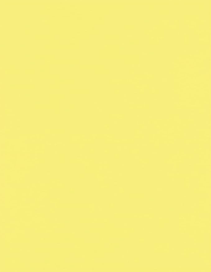 LUXPaper 8.5" x 11" Paper | Letter Size | Pastel Canary Yellow | 60lb. Text | 500 Qty