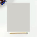 Colored Copy Paper, 20 LB (75 GSM) 8.5 X 11, 500 Sheets (Grey)