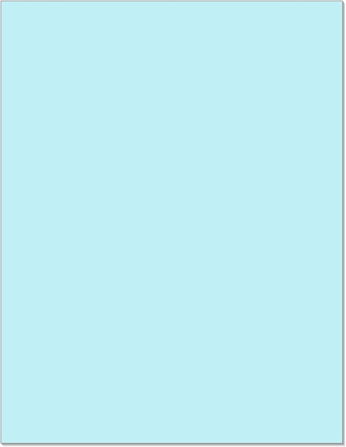 NextDayLabels - Pack of 500 Sheets 8-1/2" x 11" Letter Size CFB NCR (Carbon-Less) Paper, for Laser or Ink Jet Printer (Blue CFB)