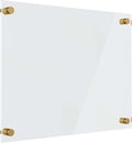 Ships Next Day, Made in USA - Acrylic Dry Erase Board | Non-Magnetic Dry Erase Board | Hanging Frameless White Board | Acrylic for Office, School and Home Walls | for Kids & Adults (Clear - 36x48)