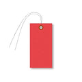 SmartSign Blank Red Shipping Tags with Wire | 4 3/4" x 2 3/8" Tyvek, Pack of 1000, Made in USA