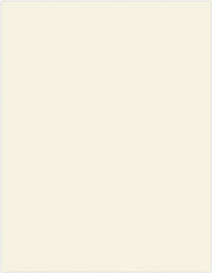 LUXPaper 8.5" x 11" Classic Crest Paper | Letter Size | Natural White | 24lb. Text | 1,000 Qty