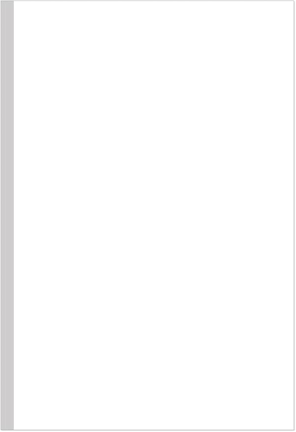 11" x 17" Blank Print Paper, 45Sheets/90Pages Blank Loose-Leaf Paper, Ledger Size Printing in Office, 100gsm Blank Paper