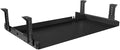 FRMSAET Under Desk Keyboard Tray Heavy-Duty All-Metal Material 20/24/30 inches Platform Computer Drawer Organizer Home Office Kitchen Bedroom Garage Storage Tool - Easy to Install.(20 inches, Black)