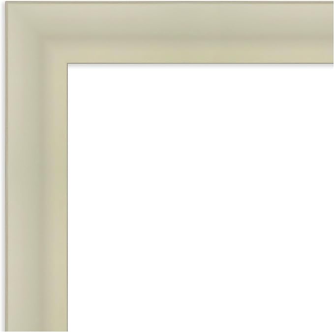 Amanti Art Silver Framed Magnetic Board 21x29 Medium Vision Board for use with Magnets, 100% Metal Sheet to Display Items as Office Decor or for Home Organization in mudroom, Kitchen or Kids Room