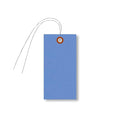 SmartSign Blue Tyvek Shipping Tags with Wire, Size #5 | 4 3/4" x 2 3/8", Pack of 1000, Made in USA