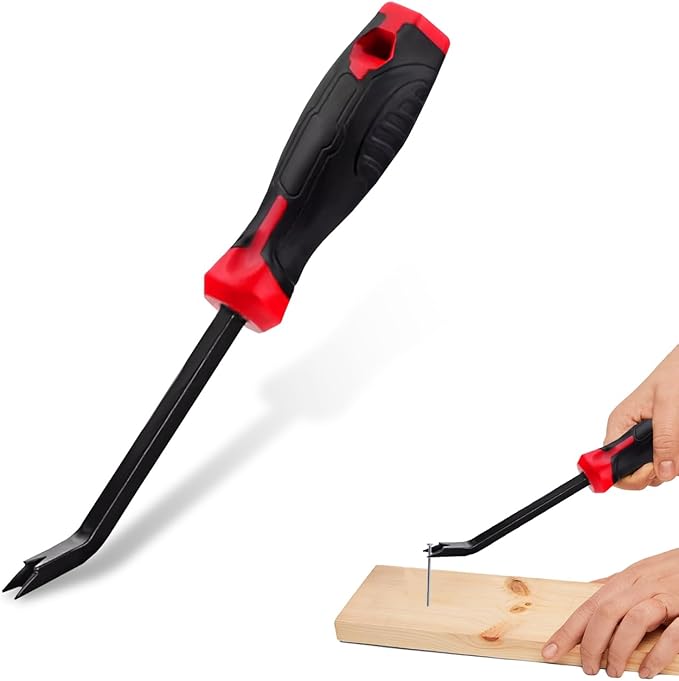 Heavy Duty Staple Remover Tool & Staple Puller, Professional Stapler Removers for Carpet, Upholstery, Wood and Furniture - Carpet and Upholstery Staple Puller Tool, Heavy Duty Staples Remover