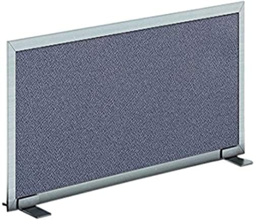 OBEX Acoustical Free Standing Privacy Screen, Cubicle Accessories Desk Privacy Panel, Desk Dividers for Office, Office Furniture Partitions Portable Sound Proof Dividers, 12" x 72", Twilight