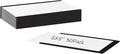 Realth C Channel Magnetic Label Holders 30 Pack 2'' x 5'' with Paper Inserts and Clear Plastic Protectors, Magnetic Data Card Holders File Cabinet Labels for Metal Racks and Shelves