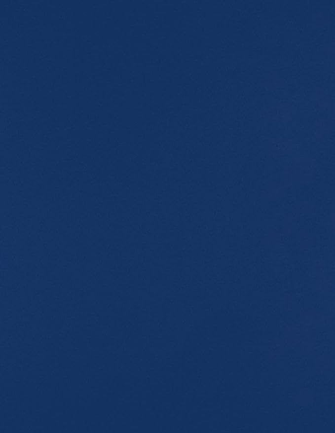 LUXPaper 8.5" x 11" Paper | Letter Size | Navy Blue | 80lb. Text | 50 Qty