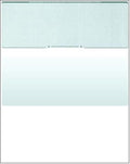 Compuchecks Check on Top Blank Check Paper - 250 Pack, Quick-Books & Laser Printer Compatible - Security Business Checks with Voucher - 8.5" x 11" Green Diamond