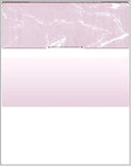 Compuchecks Top Blank Check Paper - 250 Pack, Quick-Books & Laser Printer Compatible - Security Business Checks with Voucher - 8.5" x 11" Burgundy Marble