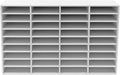 Literature Organizer with 36 Compartments | Adjustable Desktop File Sorter Mail Center for Home, Office & Classroom | PVC Paper Storage Cabinet with Shelves, White