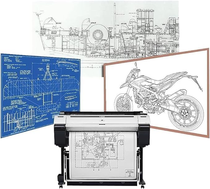 Limited Papers Engineering White Bond | Reliable Performance with 34" x 650' Limited Papers CAD Paper Rolls (2 Rolls, 3" Core), Offering Professional Quality and Striking Results,