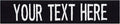 Custom Uniform Name Tapes Solid Colors. Made in The U.S.A. Ships Under 24 Hours. Black Webbing, 3.5 Inch Hook Fastener (Uniform Ready Fastener)