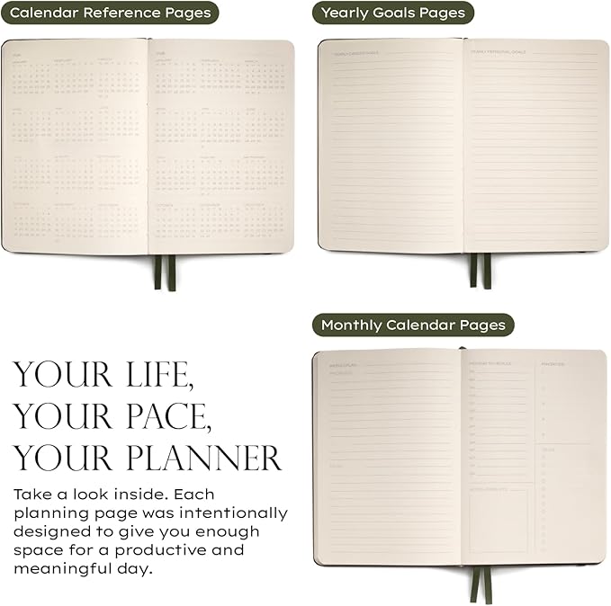 Anecdote 2026 Planner: A Monthly, Weekly & Daily Planner 2026 for Planning Your Success - A5 Size Hardcover Start Anytime and Achieve your Goals - Black