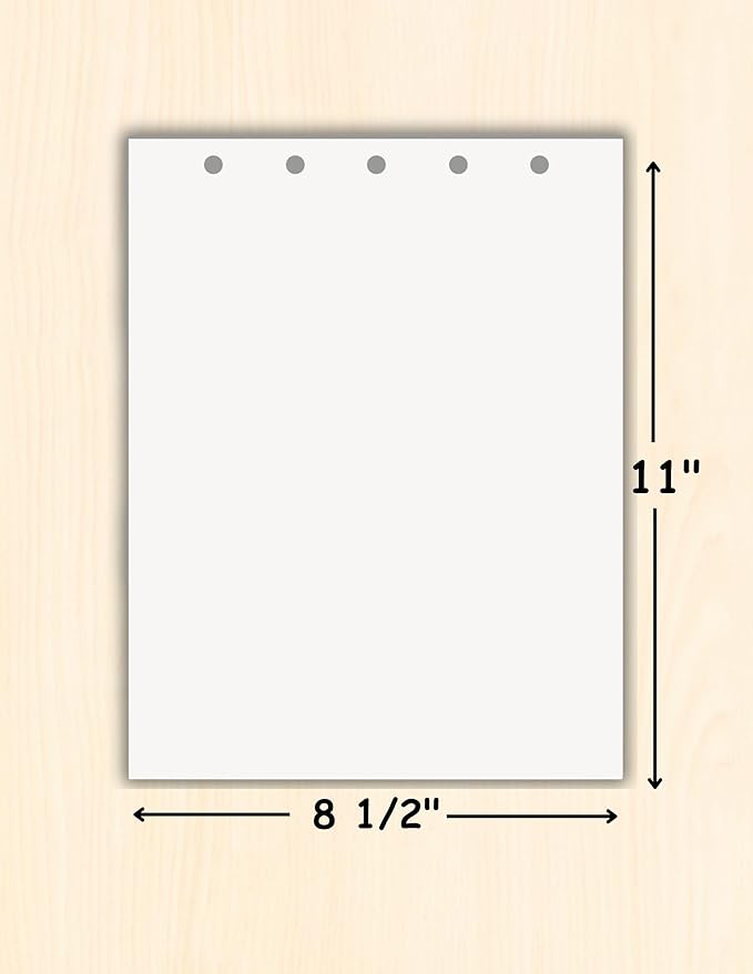 Limited Papers(TM) Writing and Copy Paper, Variation of Colors 8.5" x 11", 5 Hole Top-Punched, 20 Pound Text, 500 Sheets Per Ream. (2500, Peach)