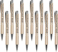 Yucold Customized ballpoint pens in bulk, personalized ballpoint pens with free engraving, for use in companies, enterprises, graduation anniversaries (Rose gold,390)