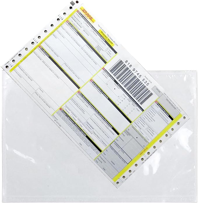 Packing List Envelopes, Clear 6” x 9” Self Adhesive Shipping Labels Envelope Pouches 800 pack