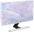 Baocicco Violet Marble Waterproof 65 Inch TV Dust Cover Anti-Static Dustproof Abstract Creative Desigen Television Accessories TV LCD Screen Texture TV Decoration for LED LCD OLED TVs