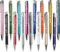 Yucold Customized ballpoint pens in bulk, personalized ballpoint pens with free engraving, for use in companies, enterprises, graduation anniversaries (Multicolor,26)