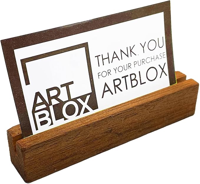 Artblox Office Personalized Name Plate for Desk with Business Card Holder On Clear Acrylic Glass Poppy Flowers Design Custom Desk Name Plate with Your Name and Credentials Customized Gift