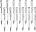 Yucold Customized ballpoint pens in bulk, personalized ballpoint pens with free engraving, for use in companies, enterprises, graduation anniversaries (Off White,39)