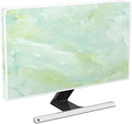 Baocicco Sage Green Marble Waterproof TV Dust Cover 50, 51, 52 Inch Anti-Static Dustproof Abstract Creative Desige Television Accessories TV LCD Screen Texture TV Decoration for Tablet