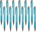 Yucold Customized ballpoint pens in bulk, personalized ballpoint pens with free engraving, for use in companies, enterprises, graduation anniversaries (Sky blue,260)