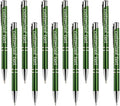 Yucold Customized ballpoint pens in bulk, personalized ballpoint pens with free engraving, for use in companies, enterprises, graduation anniversaries (Green,39)