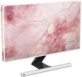 Baocicco Fashion Pink Marble Waterproof Television Cover 75 Inch Full Body Covers for Television Screen Panel Case Computer Sleeve Compatible with PC, Desktop and TV LED LCD OLED