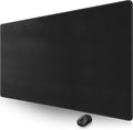 CENNBIE Leather Desk Pad Large, 71" x 27.5" Desk Mat Blotter Protector, Extended Non-Slip Mouse Pad, Waterproof PU Leather Desk mat for Desktop Office and Home (Black)