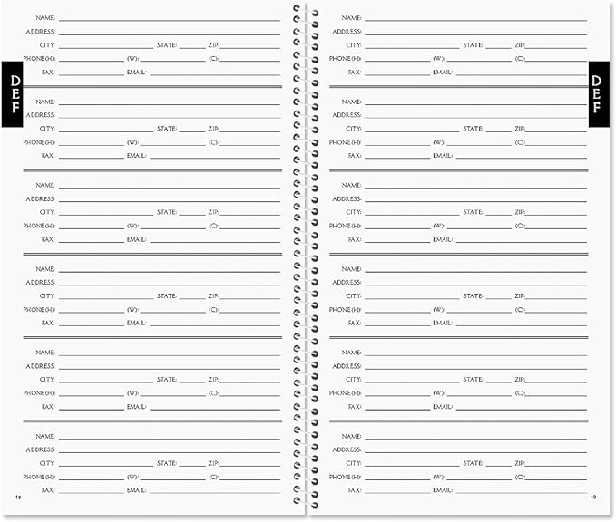 Current Wildflower Sanctuary Address Book-94 Pages;Small 5" x 8-1/2" Size for Purse or Office,Spiral Bound Soft Cover Organizer for Contacts,Addresses,Email, & Phone Numbers + 50 Replacement Stickers