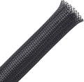 100ft - 1/8 inch PET Expandable Braided Sleeving – Black – Alex Tech Braided Cable Sleeve
