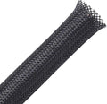 100ft - 3/8 inch PET Expandable Braided Sleeving – Black – Alex Tech Braided Cable Sleeve