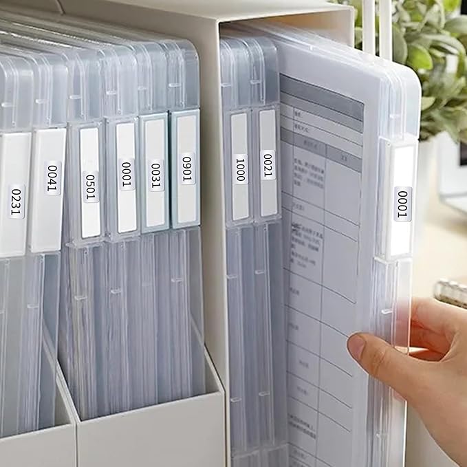 1-2000 Consecutive Number Inventory Stickers Self Adhesive Waterproof Labels Office Warehouse Numbering Classification Black Printing on Silver Sticker 0.79 x 0.38 Inch