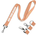 Wristband Bros Custom Lanyards For ID Badges, Keys & More | Add Text & Logos | Choose Your Attachment | Bulk Quantities For Events