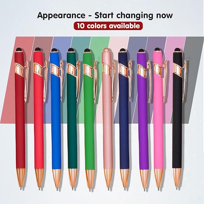CRME Best Nurse Ever Ballpoint Pens Retractable Pen Design Engraved Motivational Quotes Fluent Writing Nice Novelty Pens for Coworker Gifts