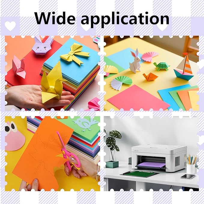 15 Sheets Purple Cardstock 12"x12",250gsm/90lb Heavyweight Cover Cardstock Paper, Thick and Smooth Card Stock Perfect for Card Making, Scrapbooking and Crafts (Purple)