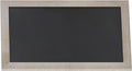 HBCY Creations 24" X 36" Weathered Lightwash Solid Wood Frame Wall Chalkboard, Magnetic Surface, Home Décor, Restaurant & Café Menus, Blackboard, Includes Chalk, Eraser & Hanging Hardware