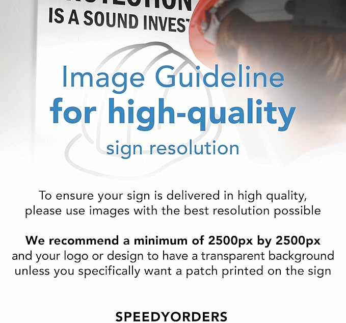 Custom Metal Signs, Personalized Aluminum, Customized Safety, Business Signs, Waterproof Outdoor, White Aluminum (Logo, 36x24 In)