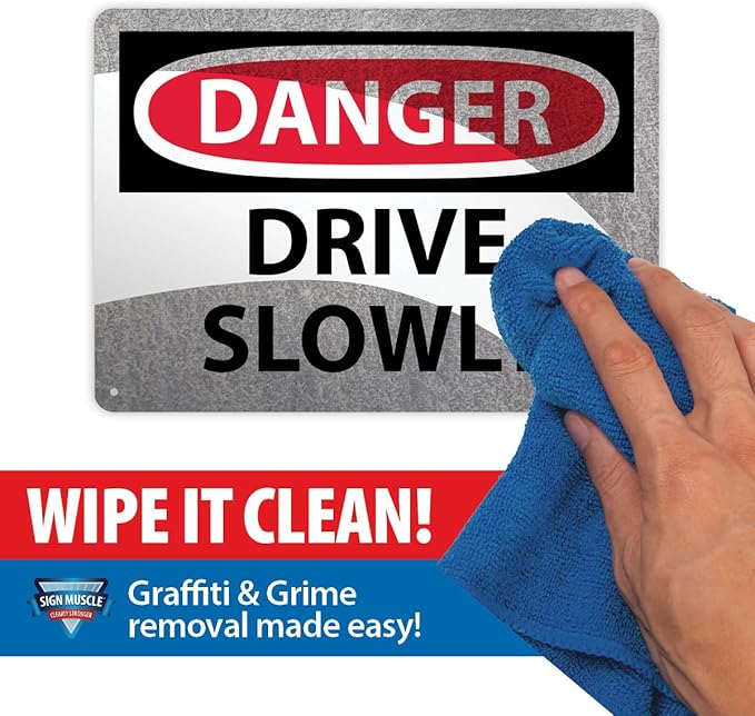 Custom OSHA Style Notice Sign 12" x 18" Aluminum Sign, Customizable "Your Text Here", by AccuformNMC Made in USA