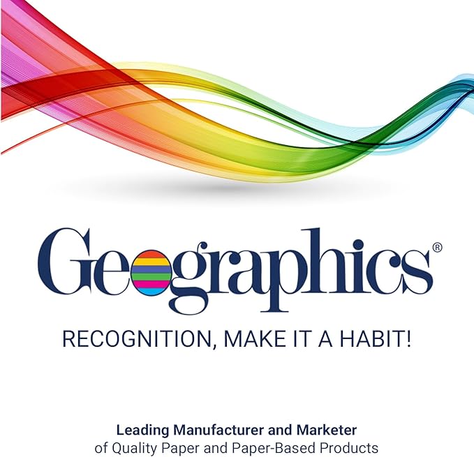 Geographics Optima Gold Blank Award Certificate Paper with Gold Foil Seals, 8.5 x 11, Seal 1.75" (Pack of 200)