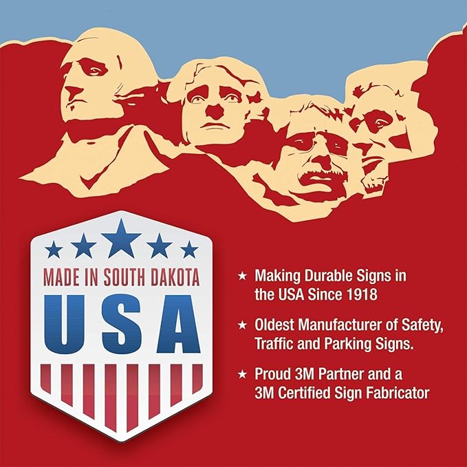 SmartSign 24 x 18 inch Custom “Reserved Parking” Metal Sign - Add Text, 80 mil Laminated Rustproof Aluminum, Red and White, Made in USA