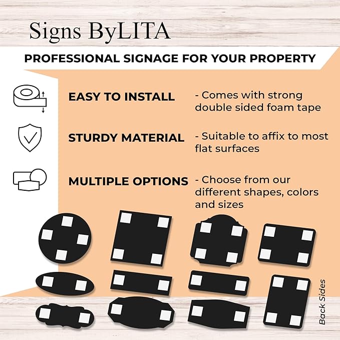 Standard Conference Room Sign - Red/Gold - Medium 2 Pack