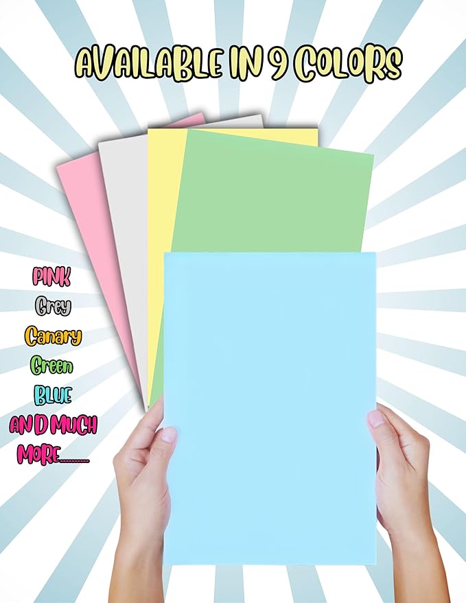 Limited Papers (TM) Colored Copy Paper – 24lb/60lb Text, 11"x17", Tabloid Size, 500 Sheets Per Ream. (500, Ivory)