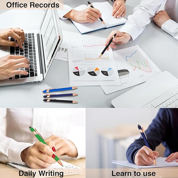 10pcs Motivational Pens Set Retractable Pens with Pen Clip Design Lightweight and Portable Something Different Inspirational Quotes Providing Inspiration for You Perfect Gifts for Writer and Artist