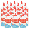Liquid Glue (24 Pack) - 4 oz Washable School Glue, White Glue Bottles, Glue Bulk, Non-Toxic Liquid Glue for Kids - Glue for Slime, Arts and Craft Glue - by Enday