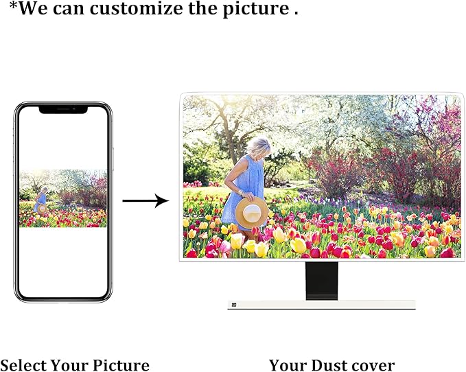 Baocicco Sage Green Marble Waterproof TV Dust Cover 50, 51, 52 Inch Anti-Static Dustproof Abstract Creative Desige Television Accessories TV LCD Screen Texture TV Decoration for Tablet